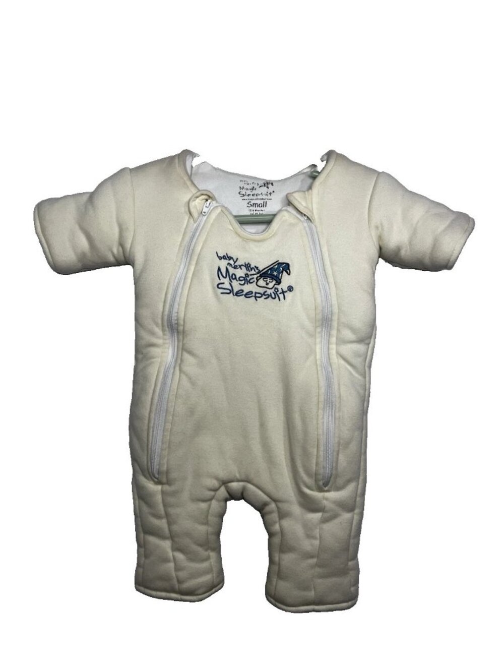 Baby Merlin's Magic Sleepsuit Size Small 3-6 Months Yellow Soft Cotton